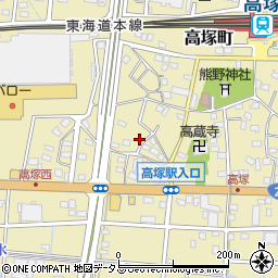静岡県浜松市中央区高塚町4718周辺の地図