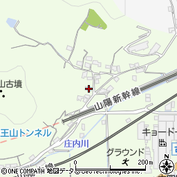 岡山県岡山市東区宍甘647周辺の地図
