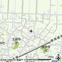 静岡県浜松市中央区篠原町3754周辺の地図