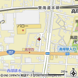 静岡県浜松市中央区高塚町4817-7周辺の地図