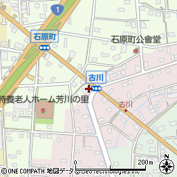 静岡県浜松市中央区古川町33周辺の地図