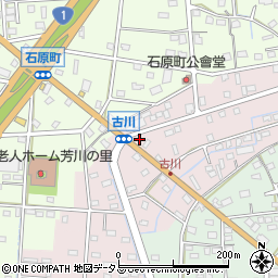 静岡県浜松市中央区古川町154周辺の地図