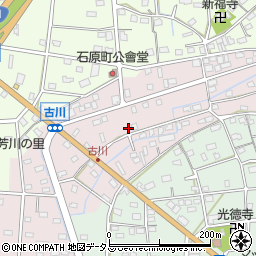静岡県浜松市中央区古川町123周辺の地図