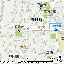 静岡県浜松市中央区神田町683周辺の地図