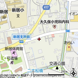 静岡県湖西市新居町浜名347周辺の地図