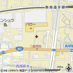 静岡県浜松市中央区高塚町4911周辺の地図