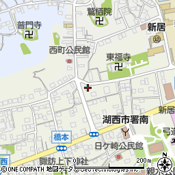 静岡県湖西市新居町浜名749周辺の地図