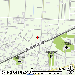 静岡県浜松市中央区篠原町969周辺の地図