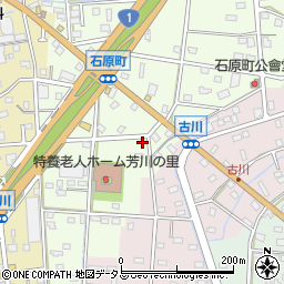 静岡県浜松市中央区石原町737周辺の地図