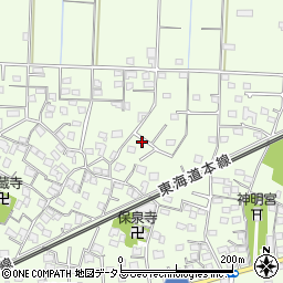 静岡県浜松市中央区篠原町3772周辺の地図
