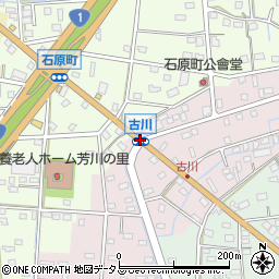 古川町周辺の地図
