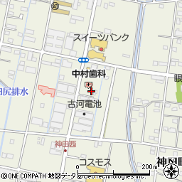 静岡県浜松市中央区神田町546周辺の地図