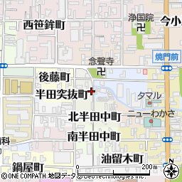 奈良県奈良市押小路町3-2周辺の地図