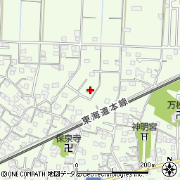 静岡県浜松市中央区篠原町1194周辺の地図