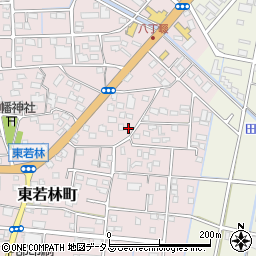 静岡県浜松市中央区東若林町1318周辺の地図