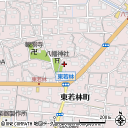 静岡県浜松市中央区東若林町1161周辺の地図
