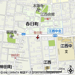 静岡県浜松市中央区神田町193周辺の地図