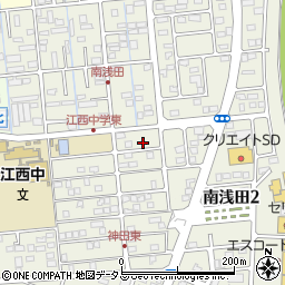 静岡県浜松市中央区神田町60周辺の地図