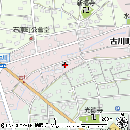 静岡県浜松市中央区古川町208周辺の地図