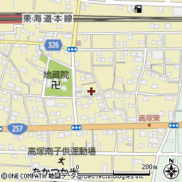 静岡県浜松市中央区高塚町4461周辺の地図