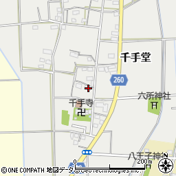 静岡県磐田市千手堂746-1周辺の地図