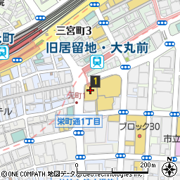 Mamezo＆Cafe　大丸神戸店周辺の地図