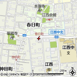 大鐘屋しみ抜店周辺の地図