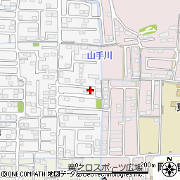 岡山県岡山市中区四御神63-26周辺の地図