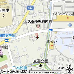 静岡県湖西市新居町浜名207-1周辺の地図