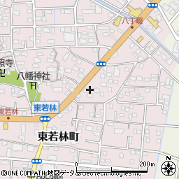 静岡県浜松市中央区東若林町1305周辺の地図