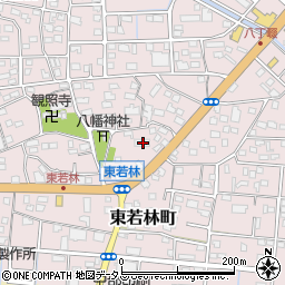 静岡県浜松市中央区東若林町1147周辺の地図
