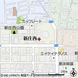 ウエノコーポレーション大阪営業所周辺の地図