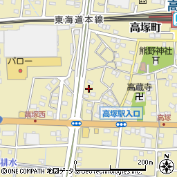 静岡県浜松市中央区高塚町4754周辺の地図