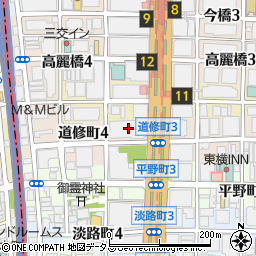 三井住友銀行道修町四丁目 ＡＴＭ周辺の地図