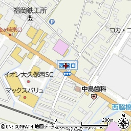 ガスト明石大久保店周辺の地図