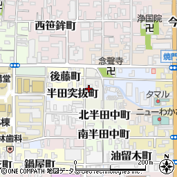 奈良県奈良市押小路町3-1周辺の地図