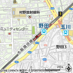 ふくみ屋 焼肉野田店周辺の地図