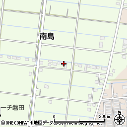 静岡県磐田市南島298-2周辺の地図
