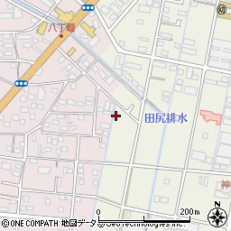 静岡県浜松市中央区神田町1264周辺の地図