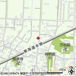 静岡県浜松市中央区篠原町968周辺の地図