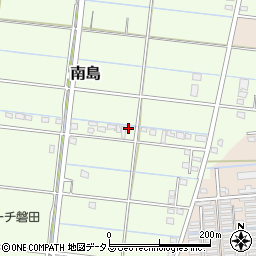静岡県磐田市南島297周辺の地図