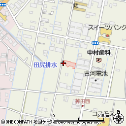 静岡県浜松市中央区神田町502周辺の地図