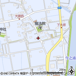 静岡県磐田市大原2310周辺の地図