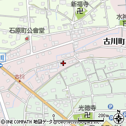 静岡県浜松市中央区古川町210周辺の地図