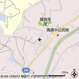 静岡県菊川市高橋1651周辺の地図