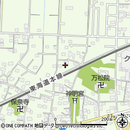 静岡県浜松市中央区篠原町963周辺の地図