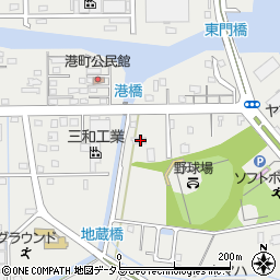 静岡県湖西市新居町新居213周辺の地図
