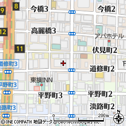 アールワイ保険サービス株式会社　大阪支店周辺の地図