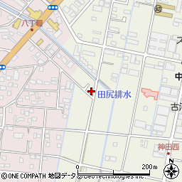静岡県浜松市中央区神田町1257周辺の地図