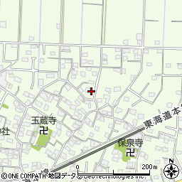 静岡県浜松市中央区篠原町3755周辺の地図